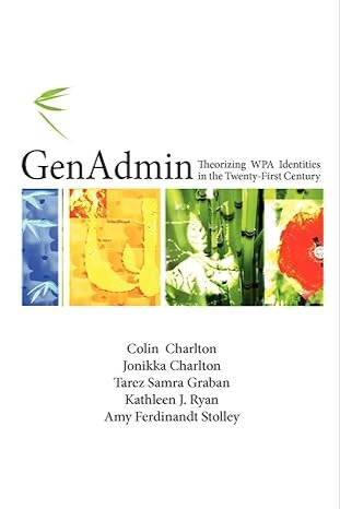 GenAdmin: Theorizing WPA Identities in the Twety-First Century
